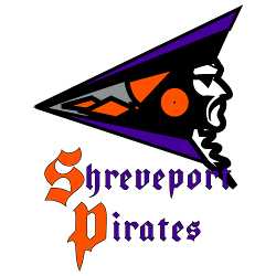 Shreveport Pirates Alternate Logo 1994 - 1995