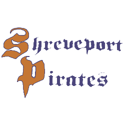 Shreveport Pirates Wordmark Logo 1994 - 1995