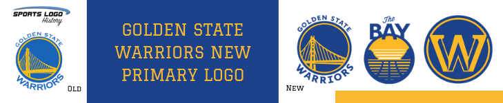 Golden State Warriors Move Across the Bay and Update Primary Logo