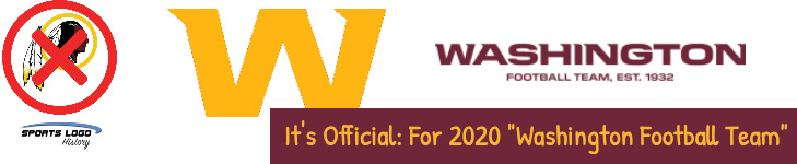 It’s Official: For 2020 “Washington Football Team”