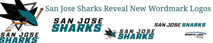 San Jose Sharks Reveal New Wordmark Logos