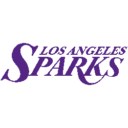 Los Angeles Sparks Wordmark Logo 2021 - Present