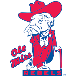 Ole Miss Rebels Primary Logo 1970 - 2002