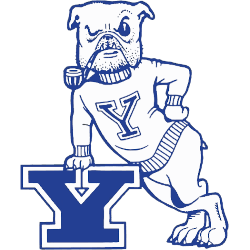 Yale Bulldogs Primary Logo 1972 - 1995