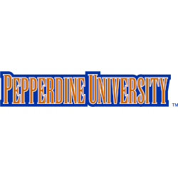 Pepperdine Waves Wordmark Logo 1996 - 2003