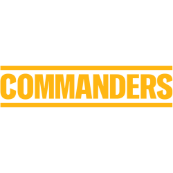 Washington Commanders Wordmark Logo 2022 - Present