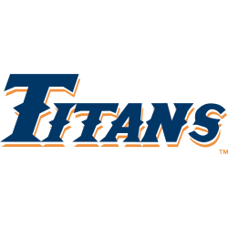 Cal State Fullerton Titans Wordmark Logo 1997 - 2002