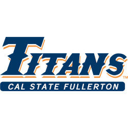 Cal State Fullerton Titans Wordmark Logo 1997 - 2002