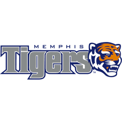 Memphis Tigers Wordmark Logo 2003 - 2021