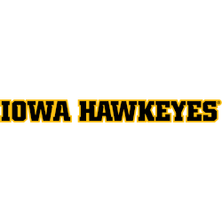 Iowa Hawkeyes Wordmark Logo 2012 - Present