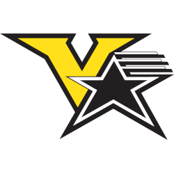 Vanderbilt Commodores Primary Logo 1984 - 1991