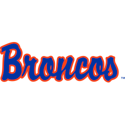 Boise State Broncos Wordmark Logo 1997 - 2001