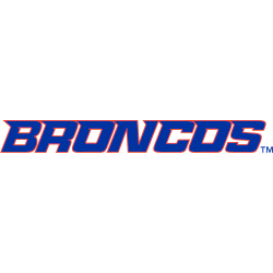 Boise State Broncos Wordmark Logo 2013 - Present