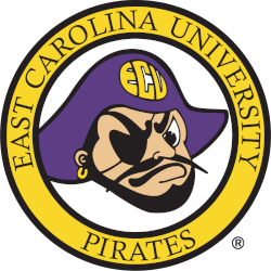 East Carolina Pirates Alternate Logo 1983 - 1998