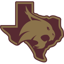 Texas State Bobcats Alternate Logo 2019 - Present