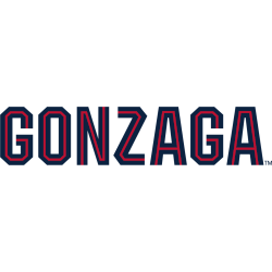 Gonzaga Bulldogs Wordmark Logo 1998 - Present