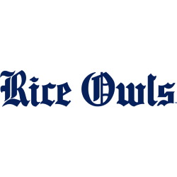 Rice Owls Wordmark Logo 2007 - 2017