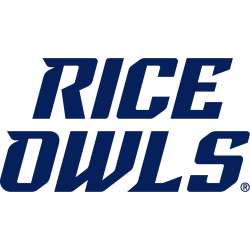 Rice Owls Wordmark Logo 2018 - Present