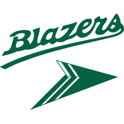 UAB Blazers Primary Logo 1978 - 1996