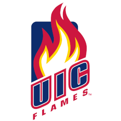 UIC Flames Primary Logo 1996 - 2010