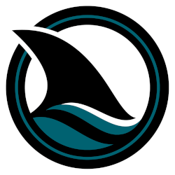 San Jose Sharks Alternate Logo 2023 - Present