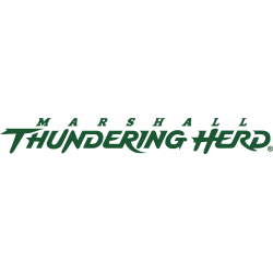 Marshall Thundering Herd Wordmark Logo 2001 - 2011