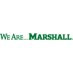 Marshall Thundering Herd Wordmark Logo 2011 - 2015