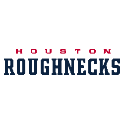 Houston Roughnecks Wordmark Logo 2023 - 2024