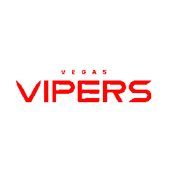 Vegas Vipers Wordmark Logo 2023 - Present