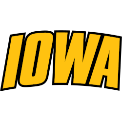 Iowa Hawkeyes Wordmark Logo 2000 - 2012