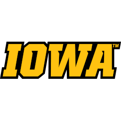 Iowa Hawkeyes Wordmark Logo 2012 - Present