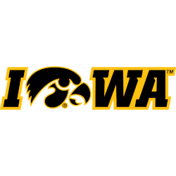 Iowa Hawkeyes Wordmark Logo 2019 - Present