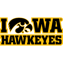 Iowa Hawkeyes Wordmark Logo 2019 - Present