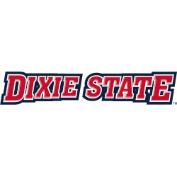 Dixie State Red Storm Wordmark Logo 2014 - 2016