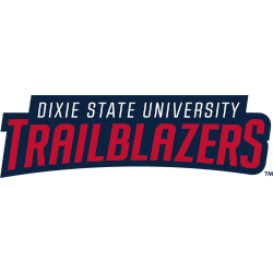 Dixie State Trailblazers Wordmark Logo 2016 - 2022