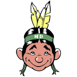 North Dakota Fighting Hawks Primary Logo 1959 - 1976