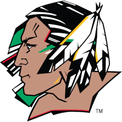 North Dakota Fighting Hawks Primary Logo 2007 - 2012