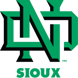 North Dakota Fighting Hawks Alternate Logo 2012 - 2016