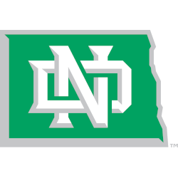 North Dakota Fighting Hawks Alternate Logo 2012 - 2016