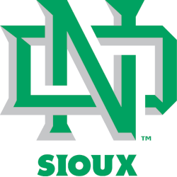 North Dakota Fighting Hawks Alternate Logo 2012 - 2016