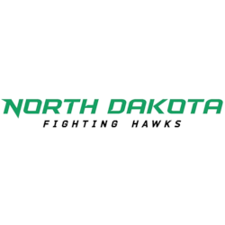 North Dakota Fighting Hawks Wordmark Logo 2016 - Present