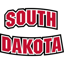 South Dakota Coyotes Wordmark Logo 2012 - Present