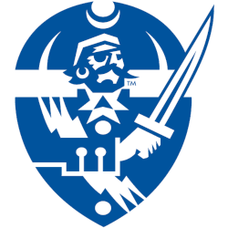 Hampton Pirates Alternate Logo 2007 - Present