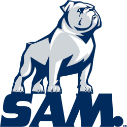 Samford Bulldogs Alternate Logo 2016 - Present