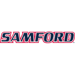 Samford Bulldogs Wordmark Logo 2013 - Present