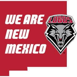 New Mexico Lobos Wordmark Logo 2023 - Present