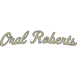 Oral Roberts Golden Eagles Wordmark Logo 2024 - Present